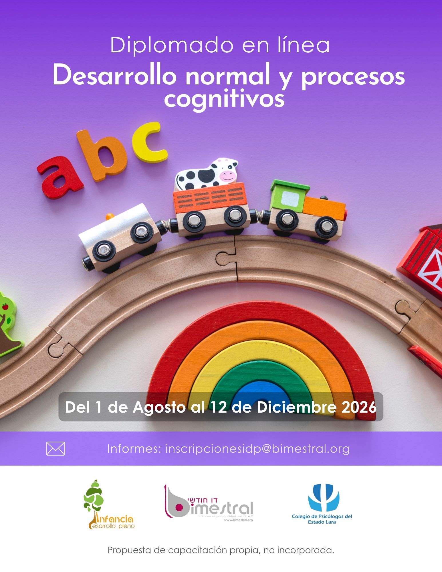 Diplomado de Desarrollo normal y procesos cognitivos 2026